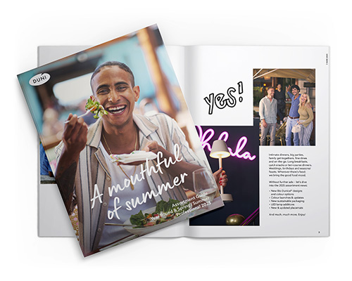 duni year-round spring/summer catalogue